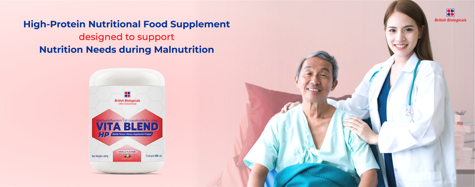 Vita Blend HP — High-Protein Nutritional Food Supplement